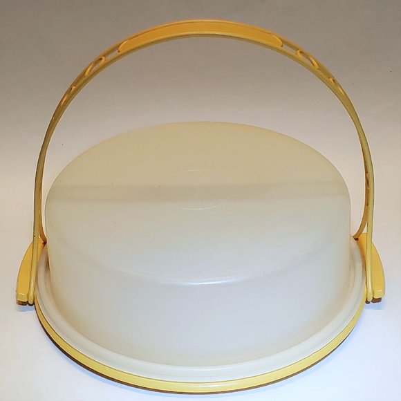 Vintage Tupperware Pie Cake Keeper Taker Carrier - Picture 2 of 5